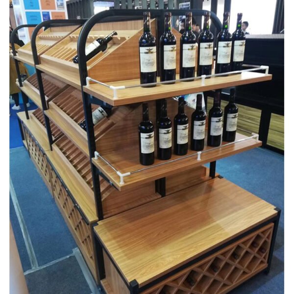 Cherry Wood Wine Rack